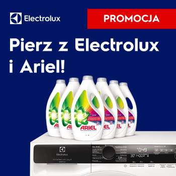 Promocja Electrolux Pierz z&amp;nbsp;Electrolux i&amp;nbsp;Ariel! Kup  - informacje o promocji